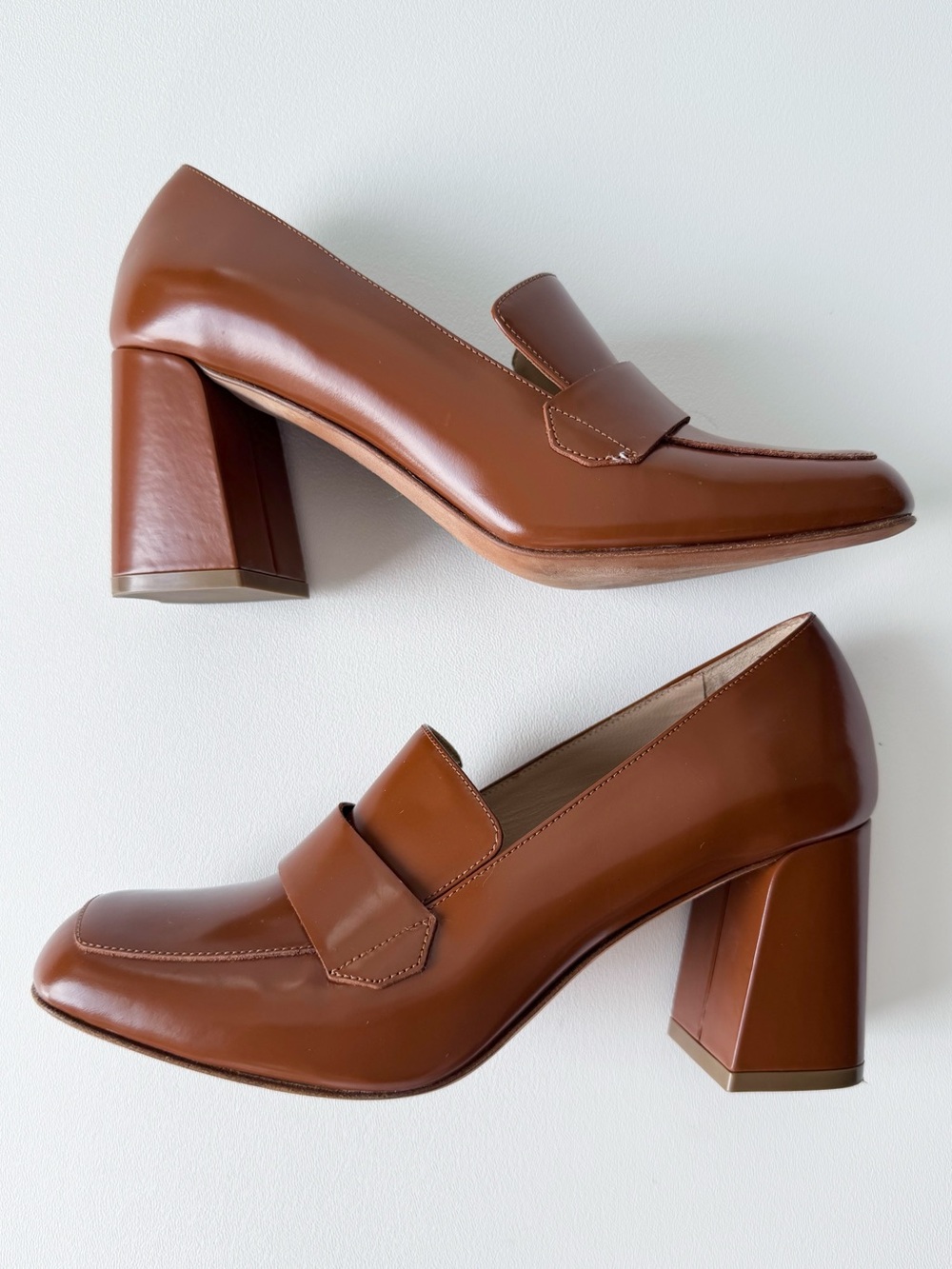 M Gemi The Scuola Heeled Loafer | 36.5